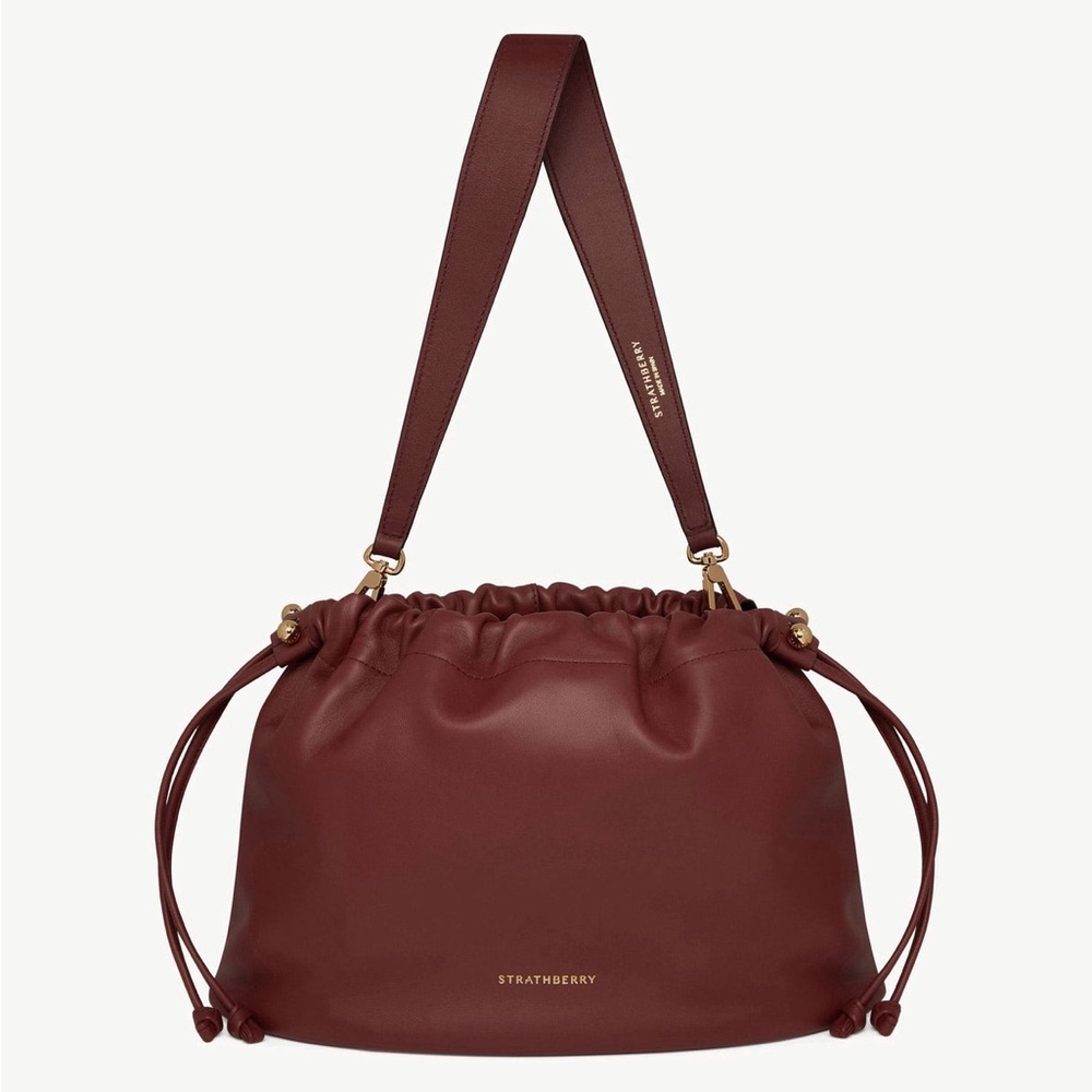 LIKE NEW Charlotte Midi in Oxblood